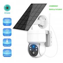 Соларна водоустойчива 5MP WiFi камера - TQ2 с мобилно приложение iCsee